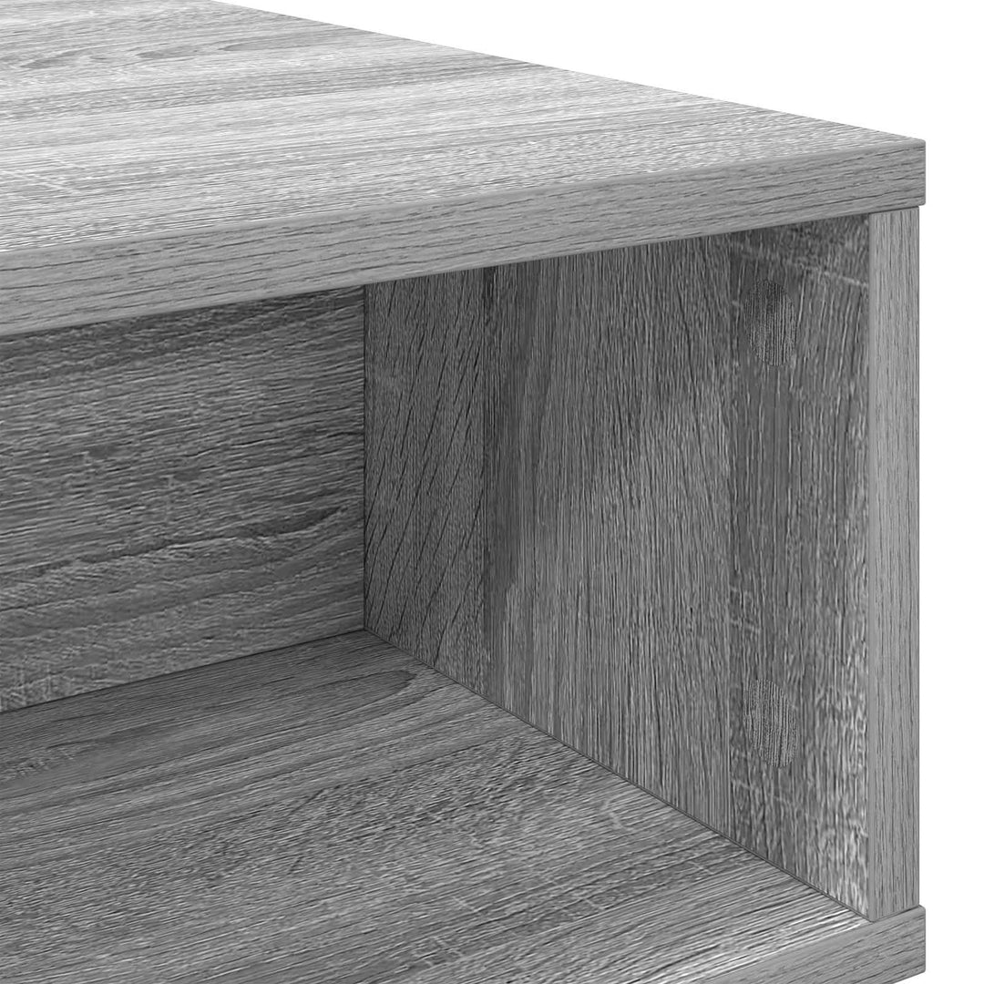 Sofabord Grå Sonoma 100 x 46 x 35 cm Konstrueret træ