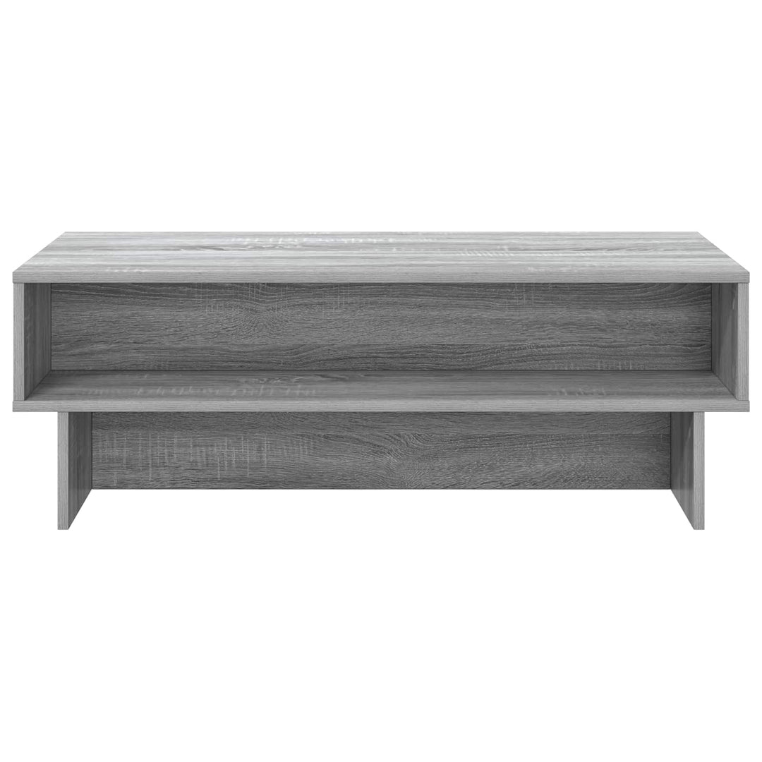 Sofabord Grå Sonoma 100 x 46 x 35 cm Konstrueret træ