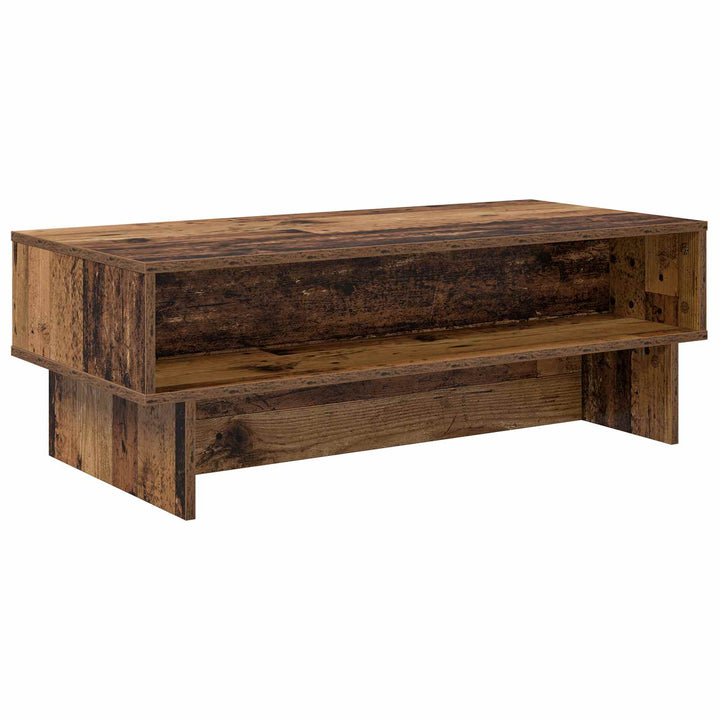 Sofabord Gammelt træ 100 x 46 x 35 cm Konstrueret træ
