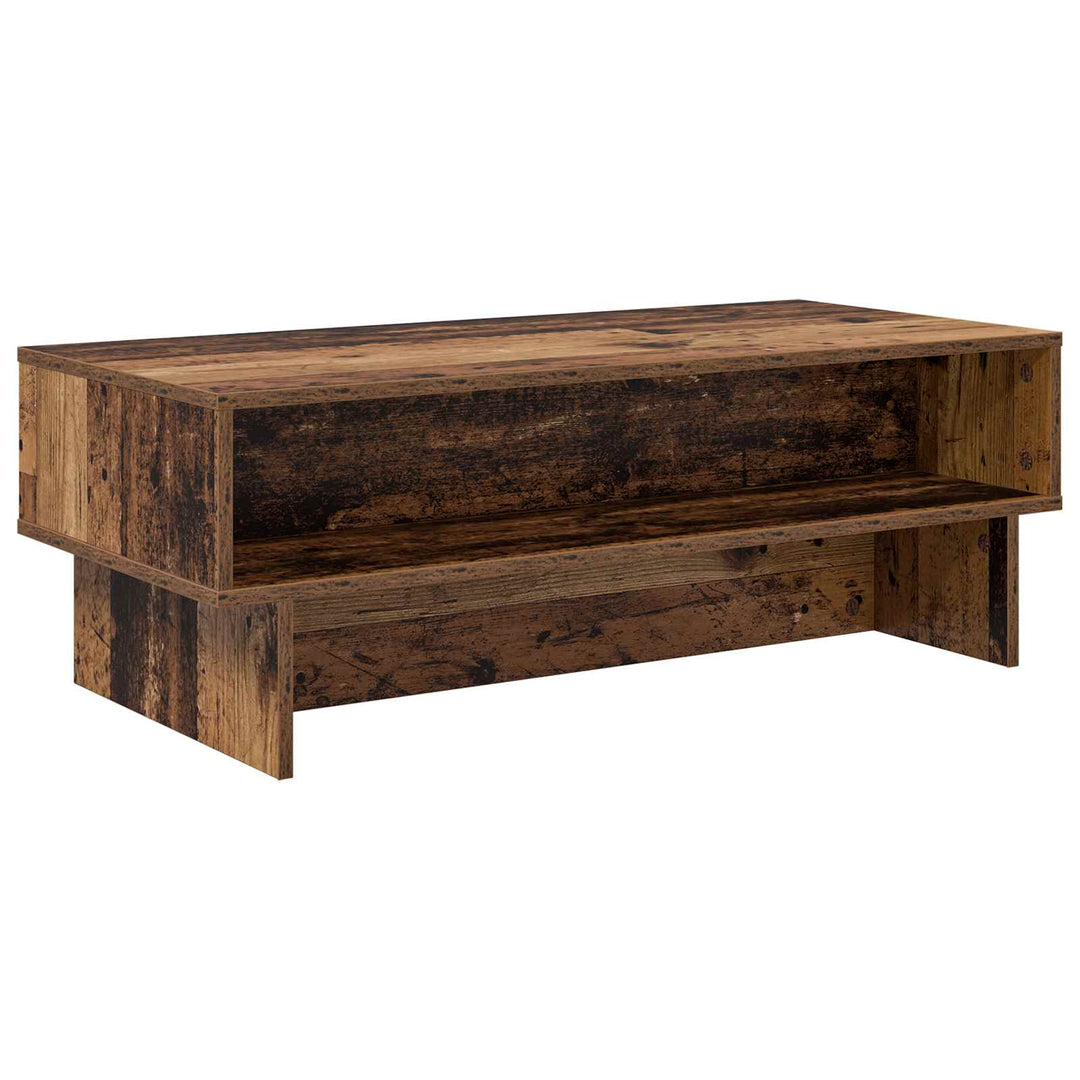 Sofabord Gammelt træ 100 x 46 x 35 cm Konstrueret træ
