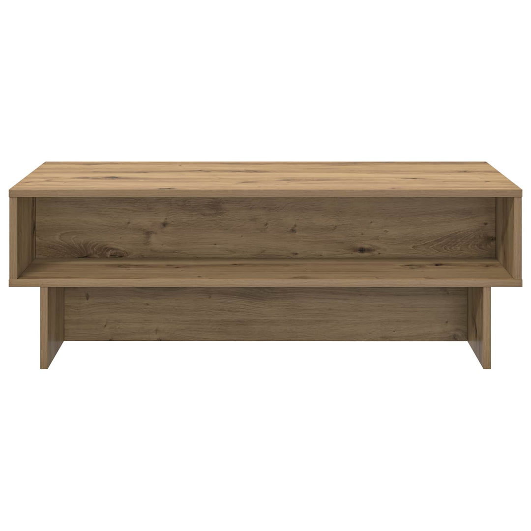 Sofabord Artisan Egetræ 100 x 46 x 35 cm Konstrueret træ