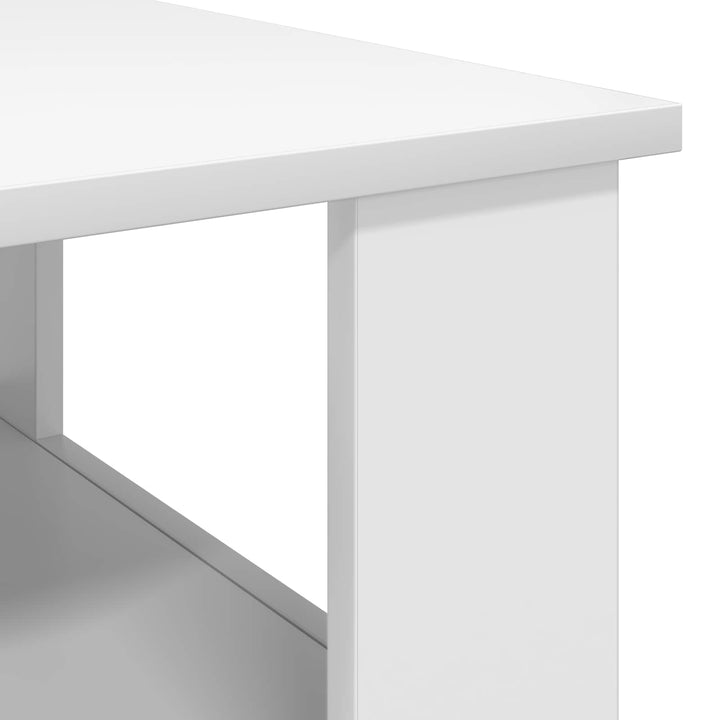 Sofabord Hvid 57 x 55 x 45 cm Konstrueret træ