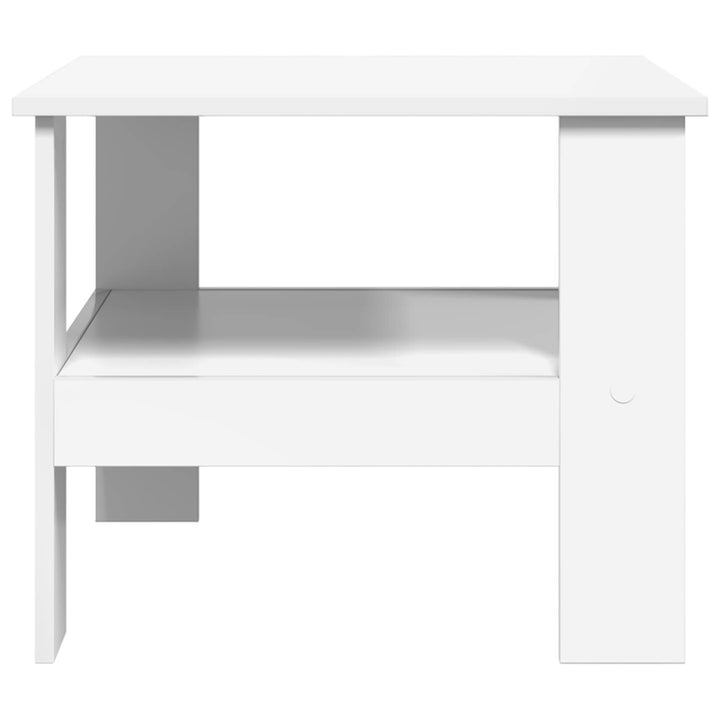 Sofabord Hvid 57 x 55 x 45 cm Konstrueret træ