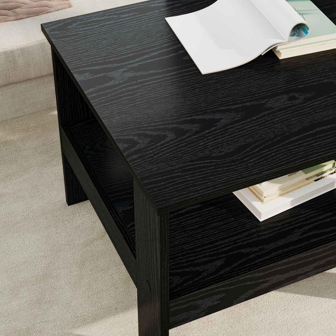 Sofabord Sort eg 57 x 55 x 45 cm Konstrueret træ