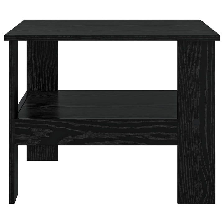 Sofabord Sort eg 57 x 55 x 45 cm Konstrueret træ