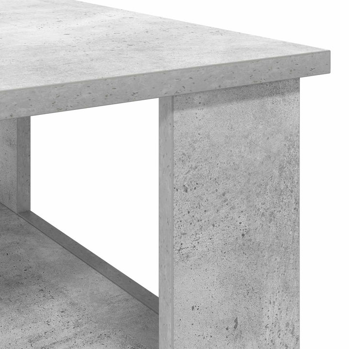 Sofabord Beton Grå 57 x 55 x 45 cm Konstrueret træ