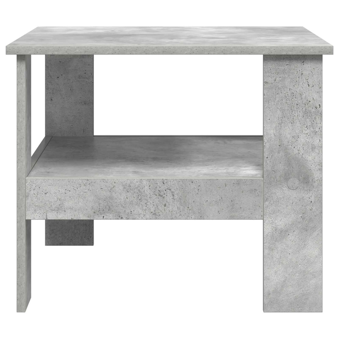 Sofabord Beton Grå 57 x 55 x 45 cm Konstrueret træ