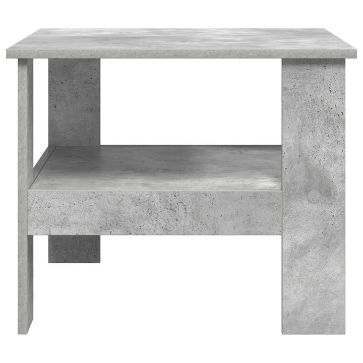 Sofabord Beton Grå 57 x 55 x 45 cm Konstrueret træ