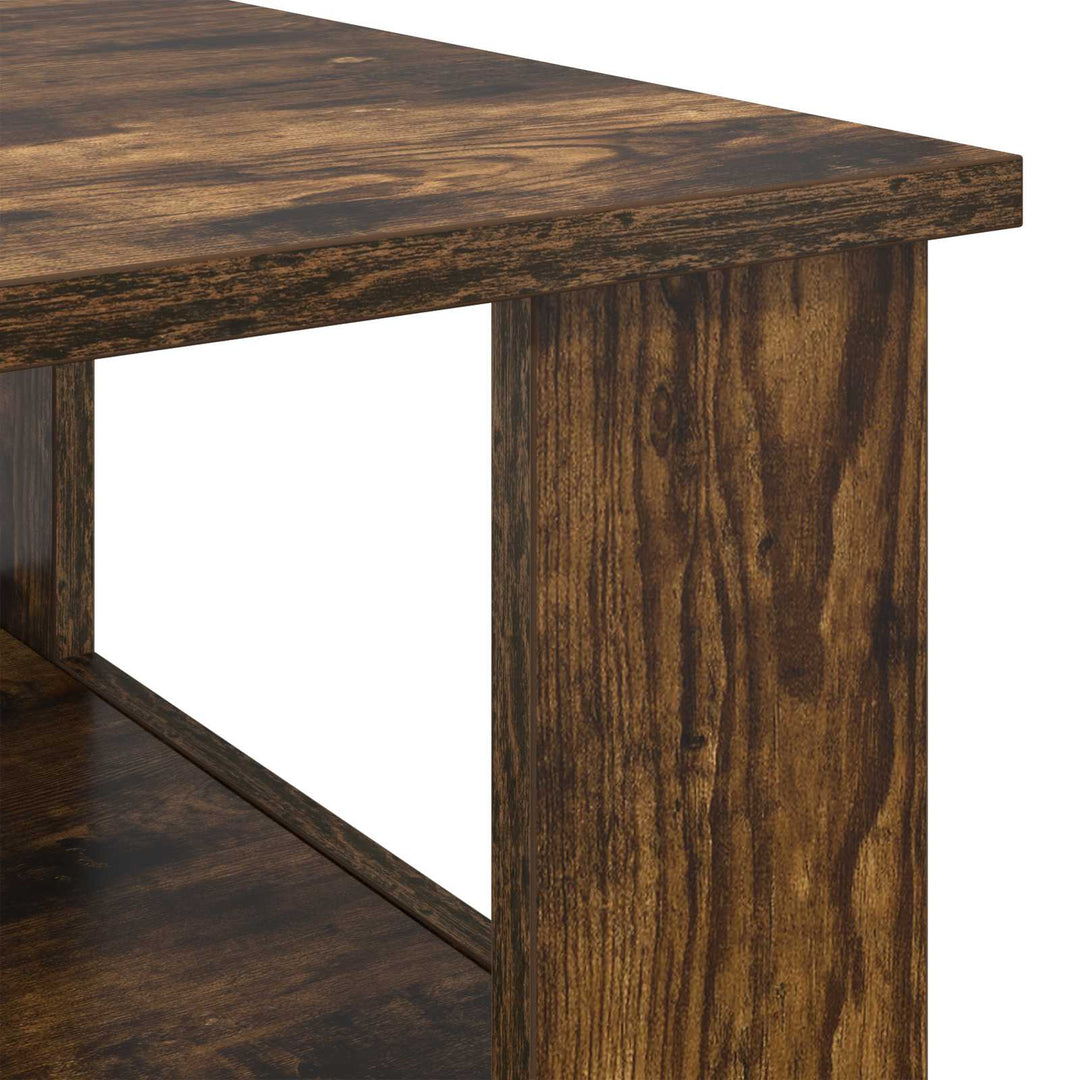 Sofabord Røget eg 57 x 55 x 45 cm Konstrueret træ