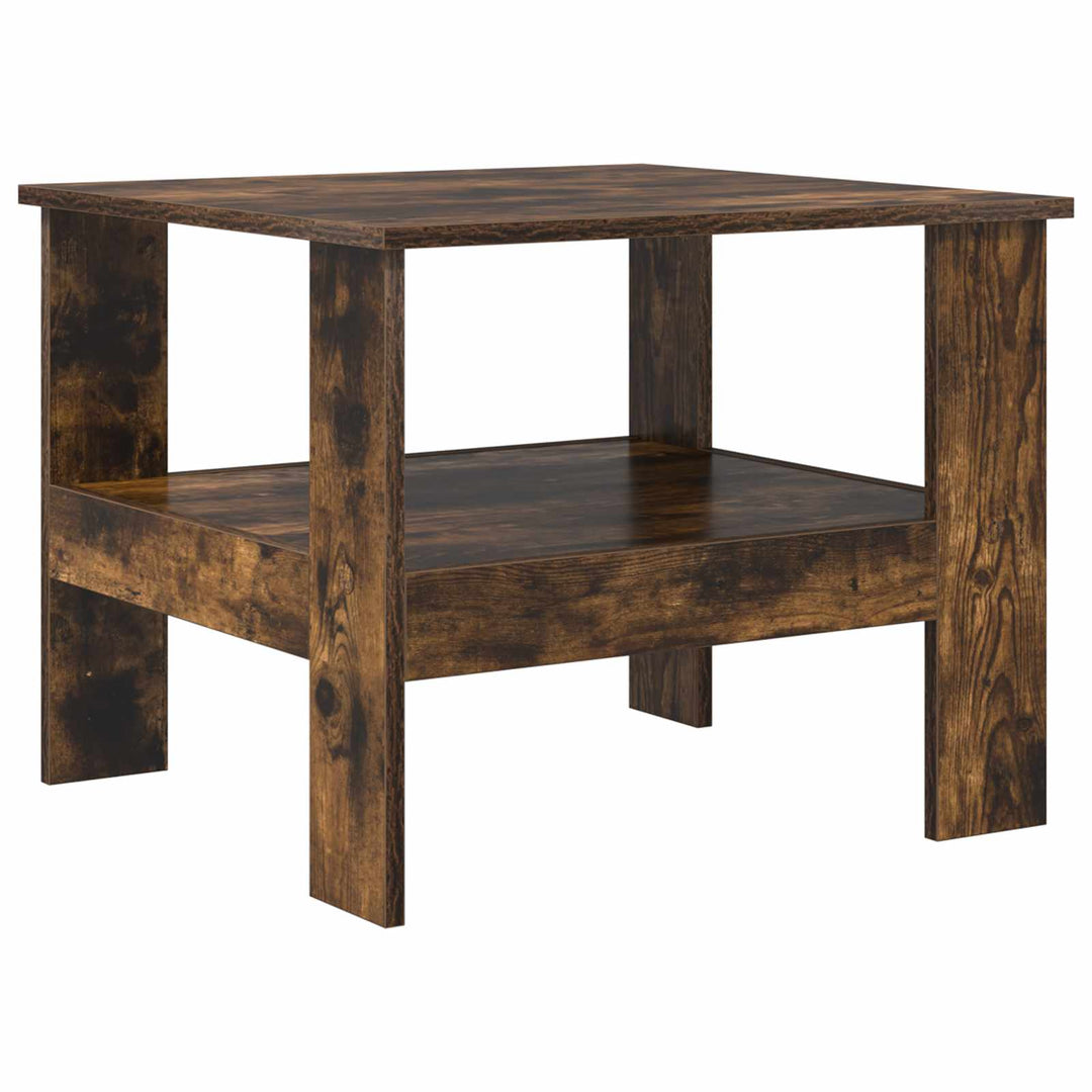 Sofabord Røget eg 57 x 55 x 45 cm Konstrueret træ
