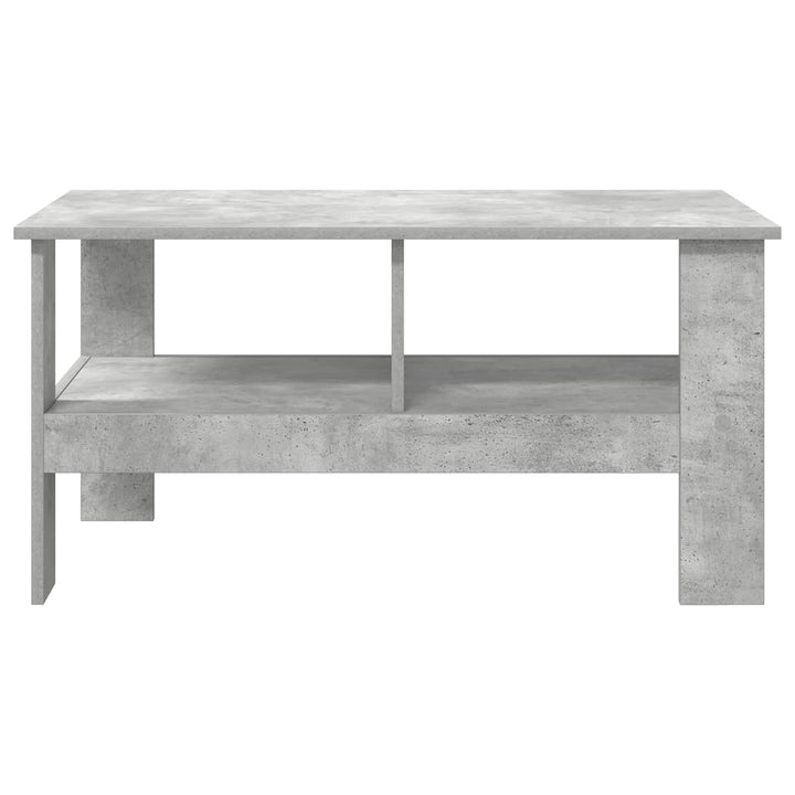 Sofabord Beton Grå 90 x 50 x 45 cm Konstrueret træ
