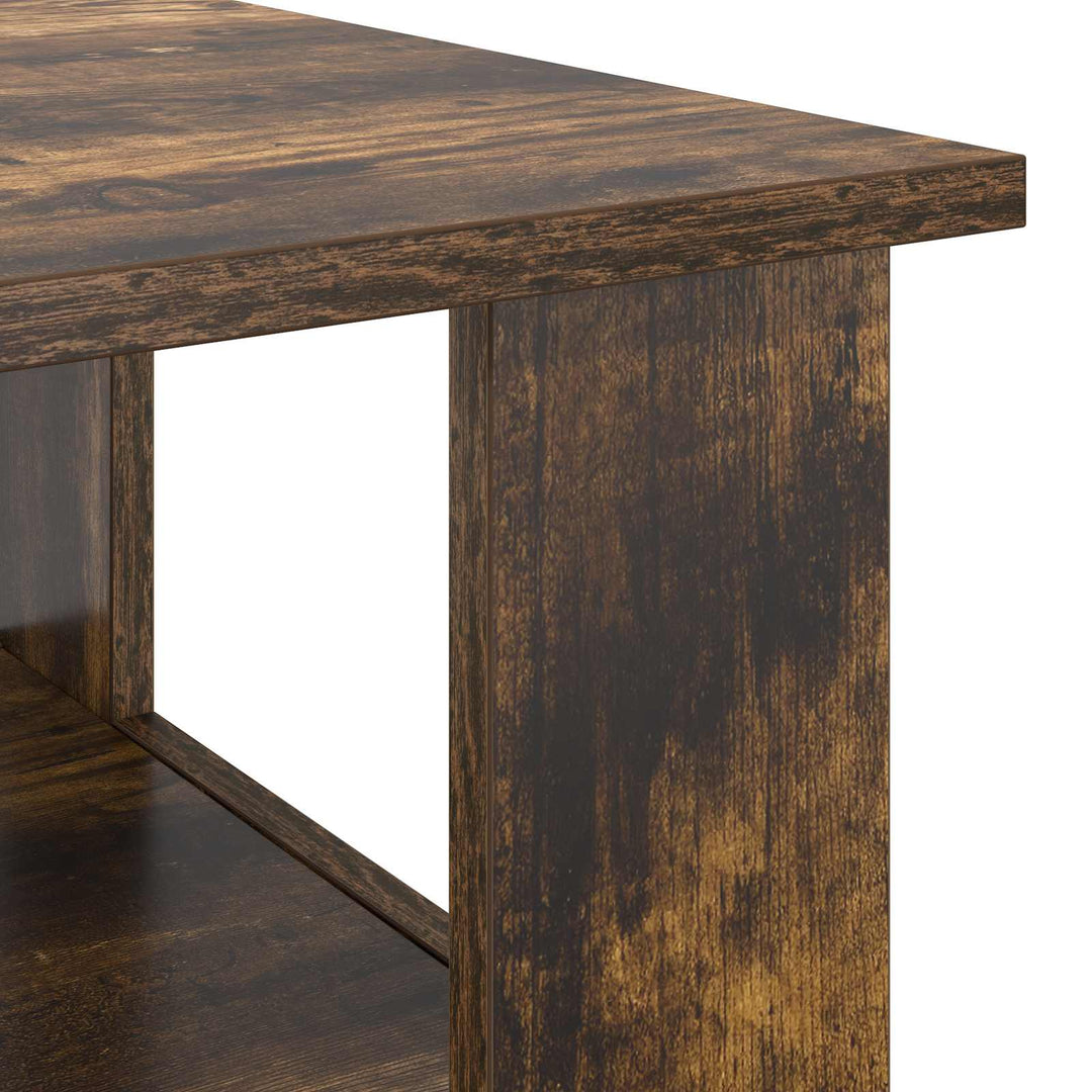 Sofabord Røget eg 90 x 50 x 45 cm Konstrueret træ