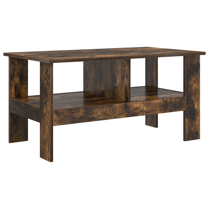 Sofabord Røget eg 90 x 50 x 45 cm Konstrueret træ
