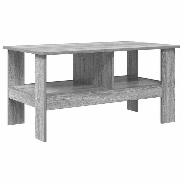 Sofabord Grå Sonoma 90 x 50 x 45 cm Konstrueret træ