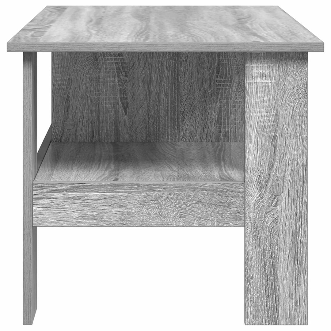 Sofabord Grå Sonoma 90 x 50 x 45 cm Konstrueret træ