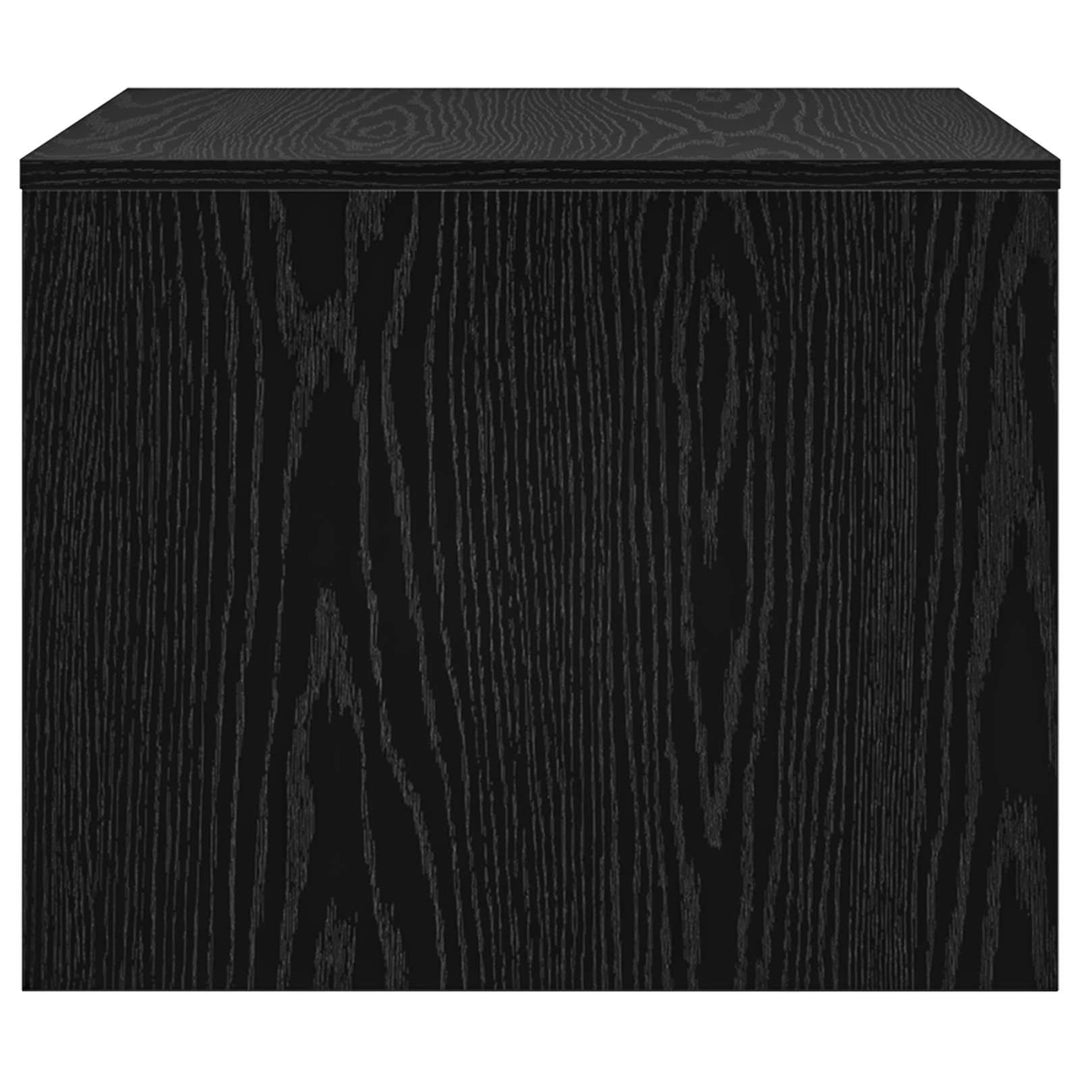 Sofabord Sort eg 60 x 50 x 40 cm Konstrueret træ