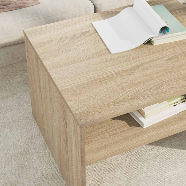 Sofabord Sonoma eg 60 x 50 x 40 cm Konstrueret træ