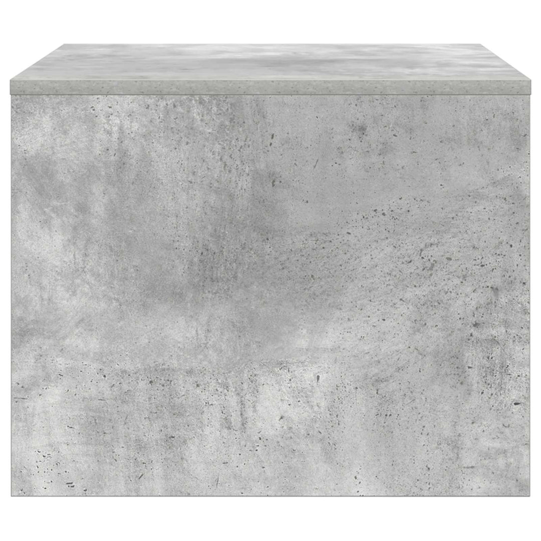 Sofabord Beton Grå 60 x 50 x 40 cm Konstrueret træ