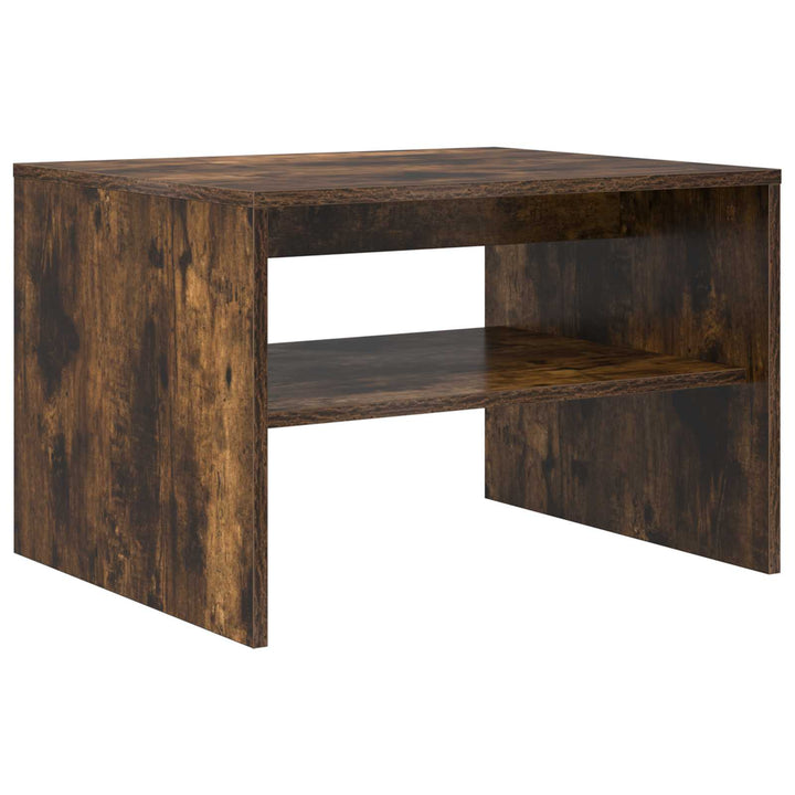 Sofabord Røget eg 60 x 50 x 40 cm Konstrueret træ