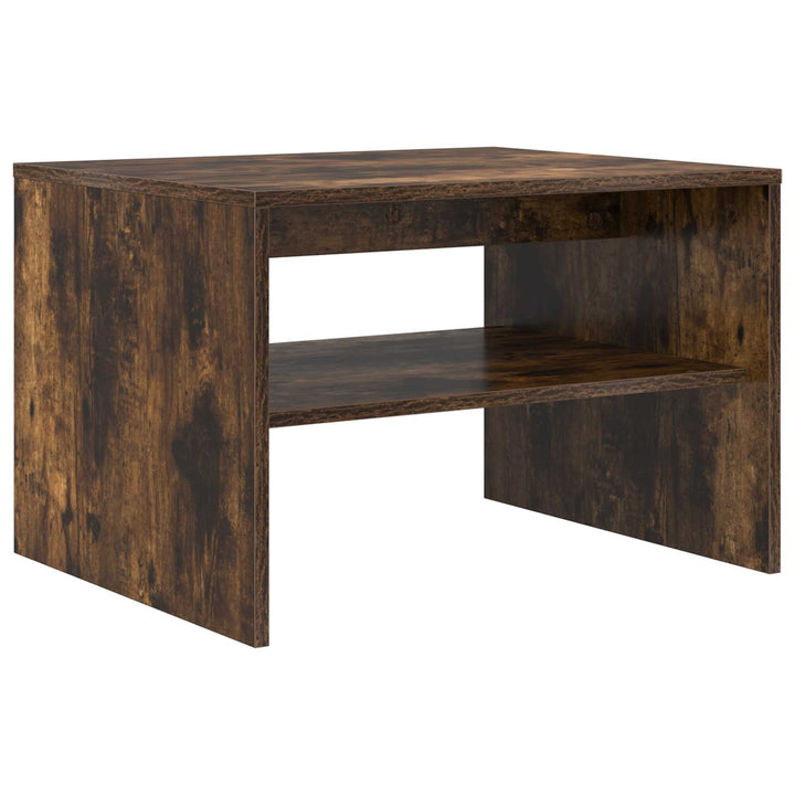 Sofabord Røget eg 60 x 50 x 40 cm Konstrueret træ