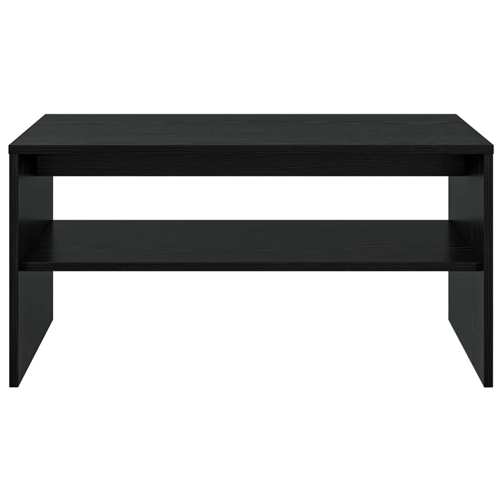 Sofabord Sort eg 80 x 50 x 40 cm Konstrueret træ