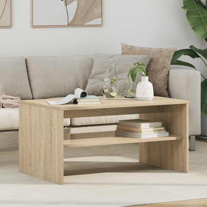 Sofabord Sonoma eg 80 x 50 x 40 cm Konstrueret træ