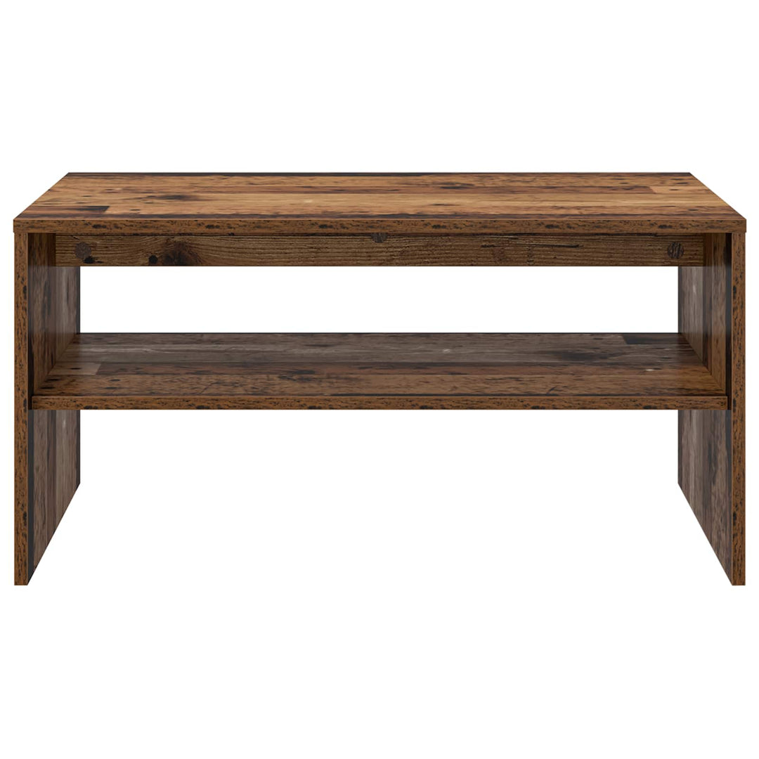 Sofabord Gammelt træ 80 x 50 x 40 cm Konstrueret træ