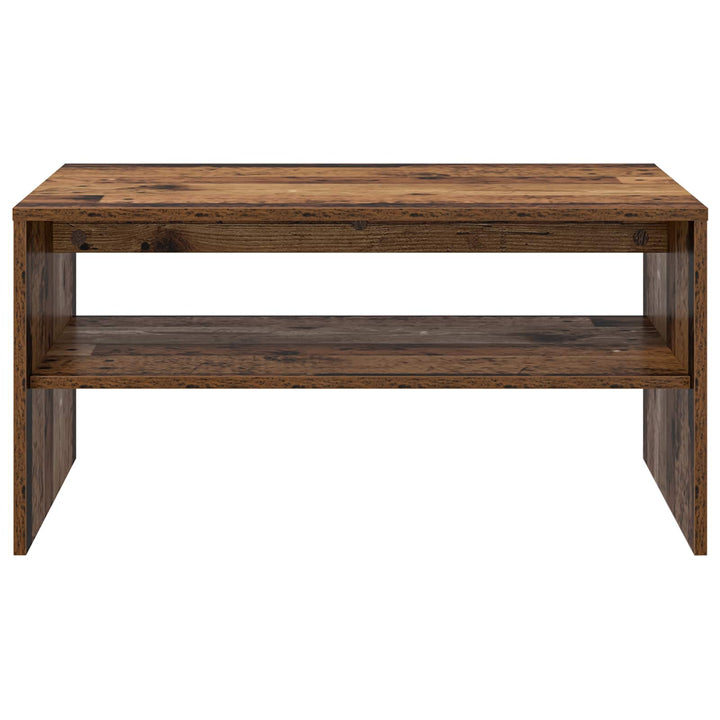 Sofabord Gammelt træ 80 x 50 x 40 cm Konstrueret træ