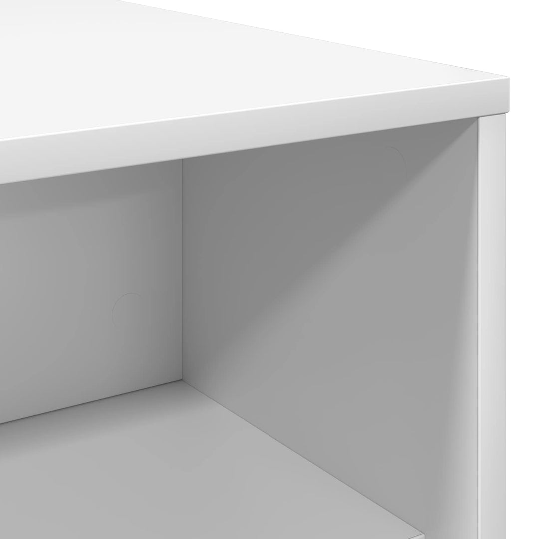 Sofabord Hvid 100 x 50 x 40 cm Konstrueret træ