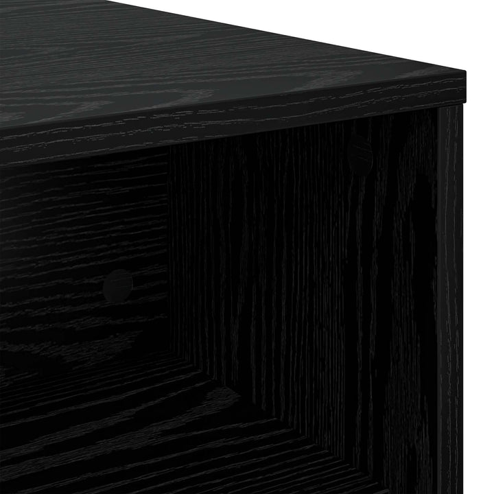 Sofabord Sort eg 100 x 50 x 40 cm Konstrueret træ