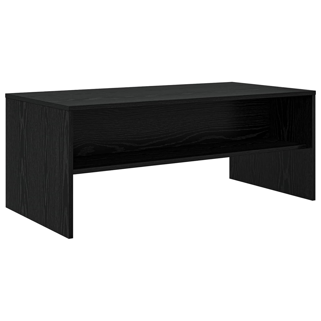 Sofabord Sort eg 100 x 50 x 40 cm Konstrueret træ