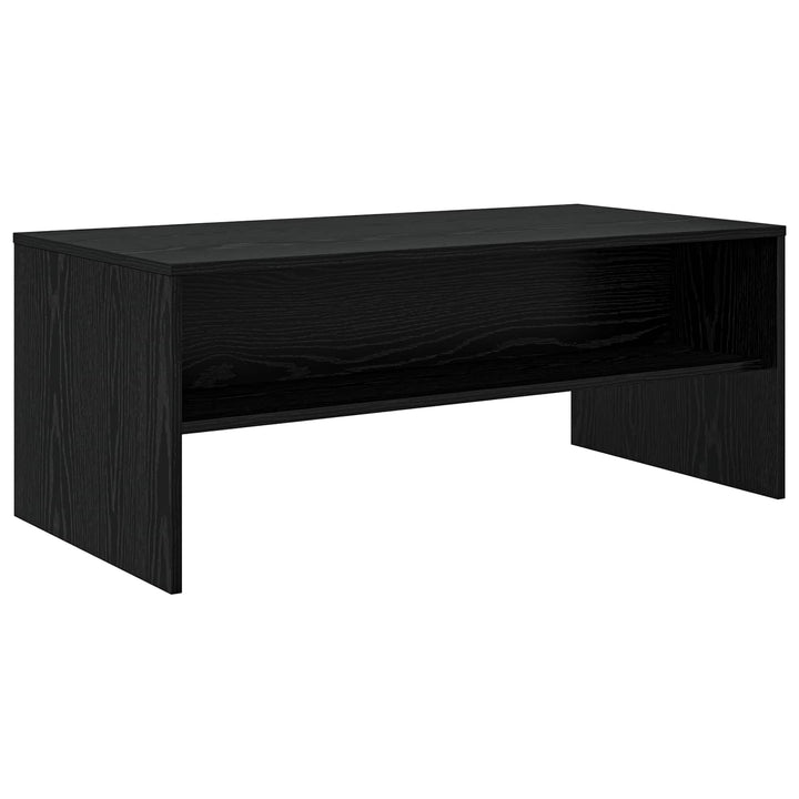 Sofabord Sort eg 100 x 50 x 40 cm Konstrueret træ