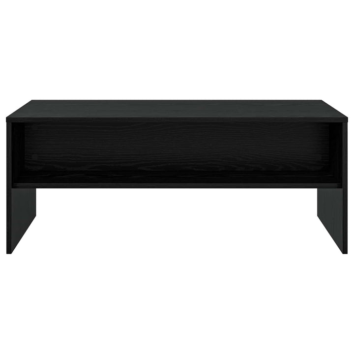 Sofabord Sort eg 100 x 50 x 40 cm Konstrueret træ