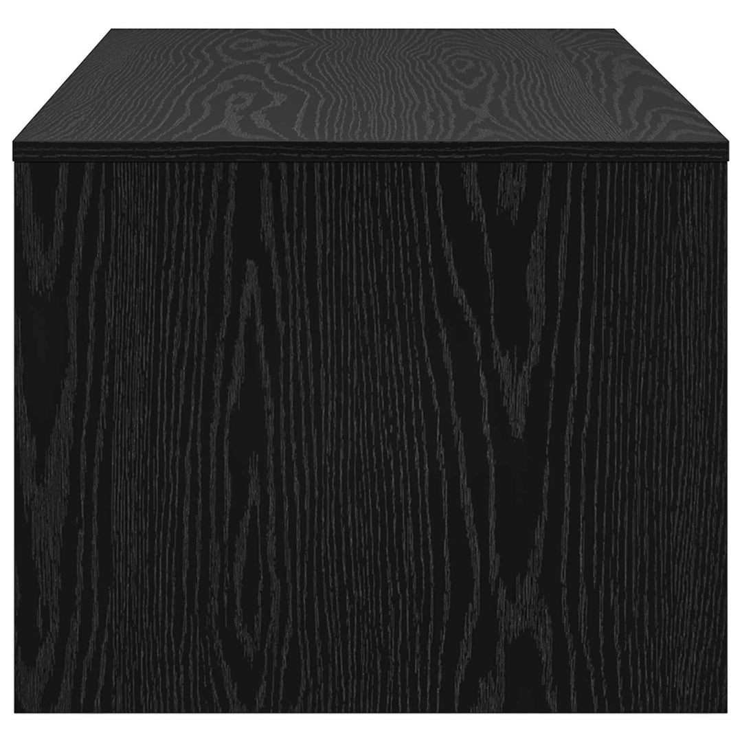 Sofabord Sort eg 100 x 50 x 40 cm Konstrueret træ