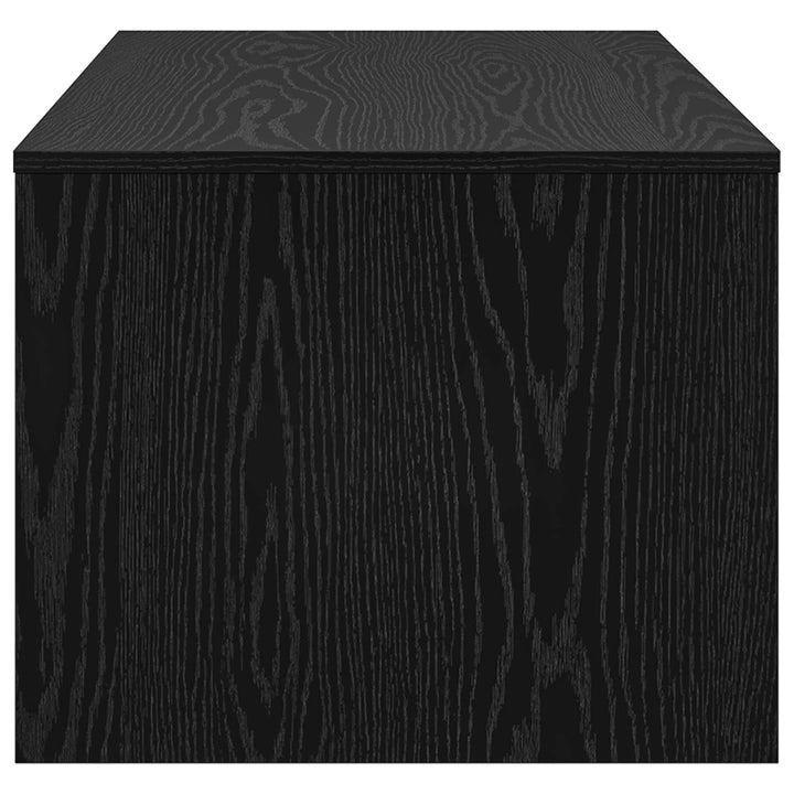 Sofabord Sort eg 100 x 50 x 40 cm Konstrueret træ