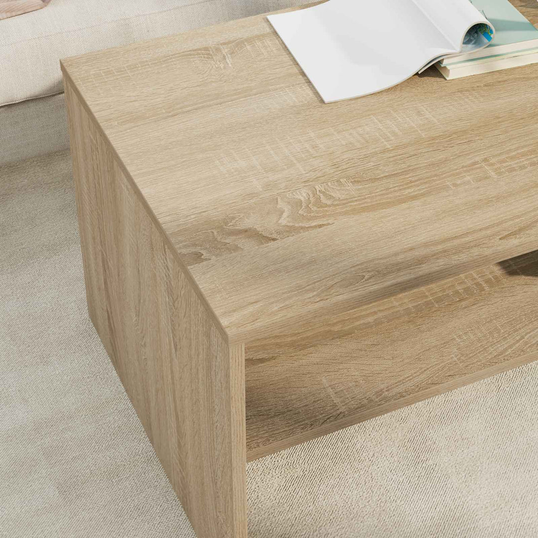Sofabord Sonoma eg 100 x 50 x 40 cm Konstrueret træ