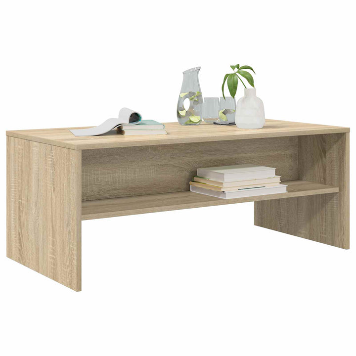 Sofabord Sonoma eg 100 x 50 x 40 cm Konstrueret træ