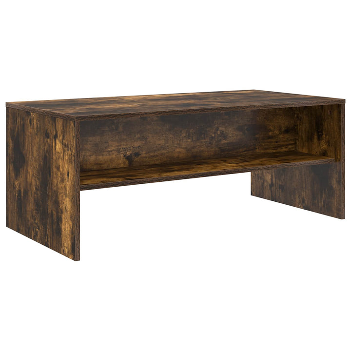 Sofabord Røget eg 100 x 50 x 40 cm Konstrueret træ