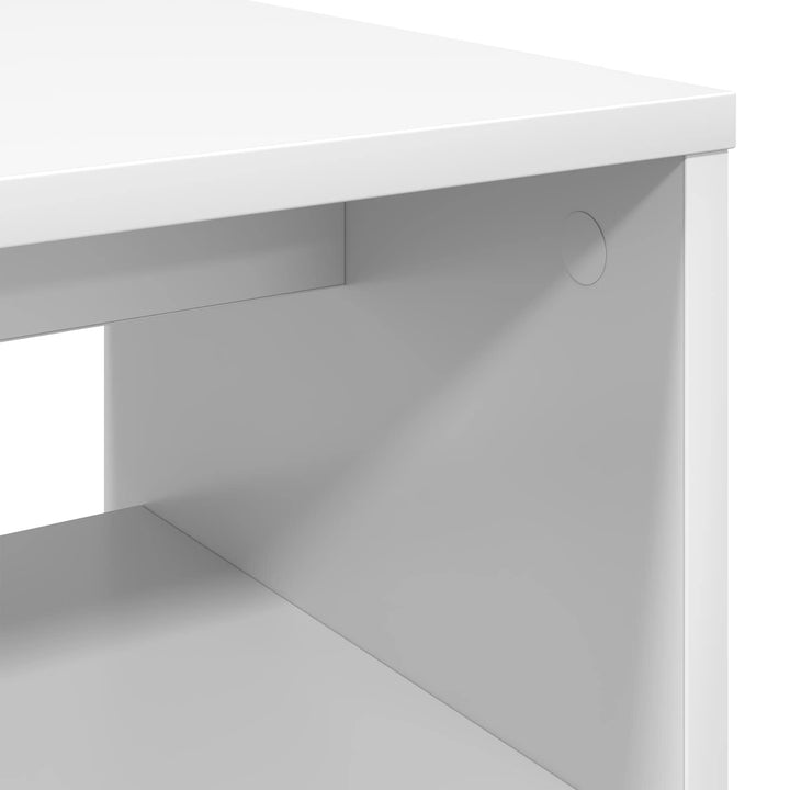 TV-skab Hvid 60 x 35 x 40 cm Konstrueret træ