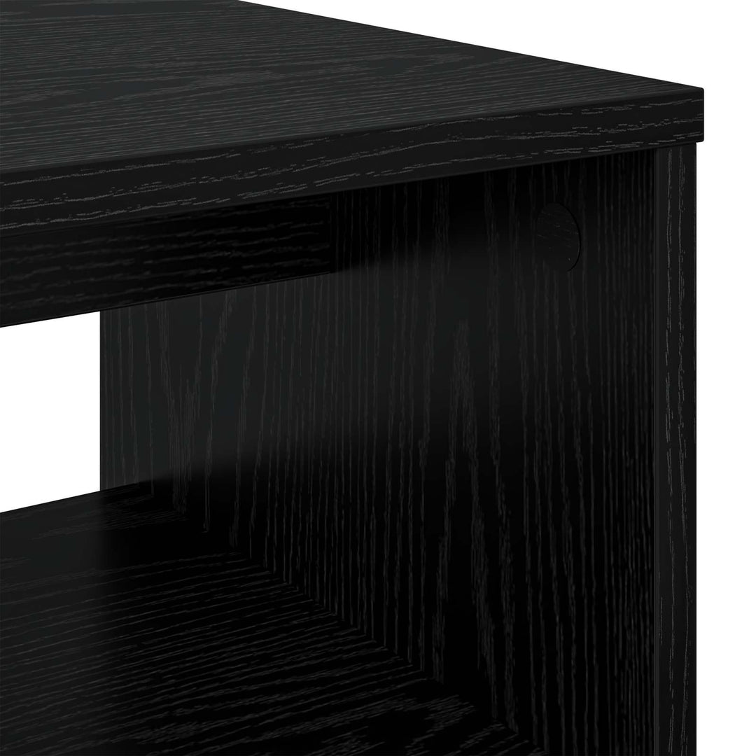 TV-skab Sort eg 60 x 35 x 40 cm Konstrueret træ