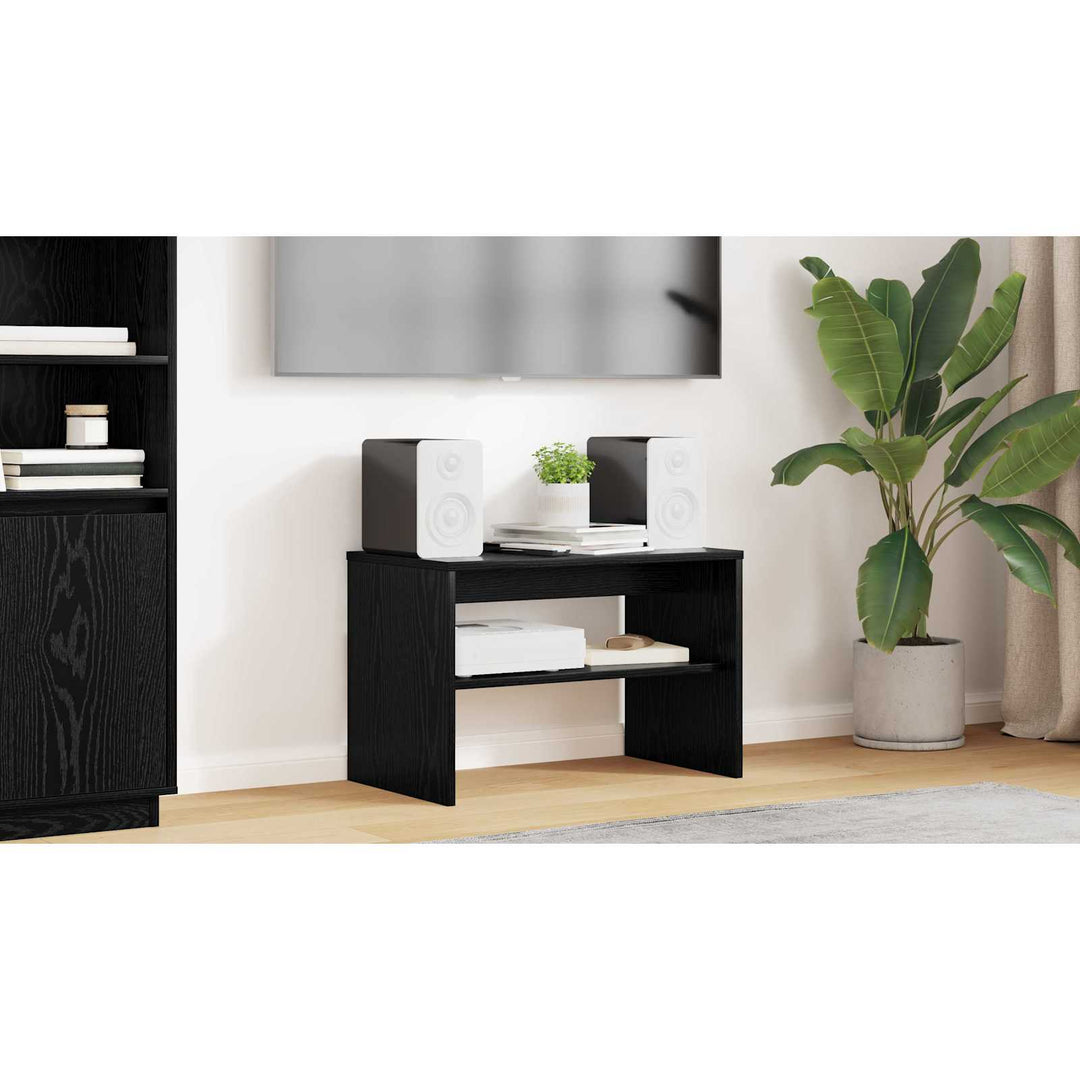 TV-skab Sort eg 60 x 35 x 40 cm Konstrueret træ