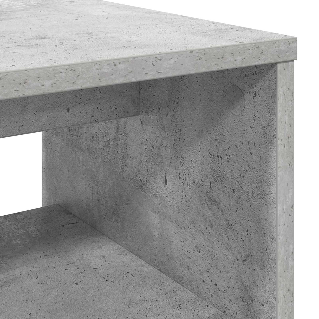 TV-skab Beton Grå 60 x 35 x 40 cm Konstrueret træ