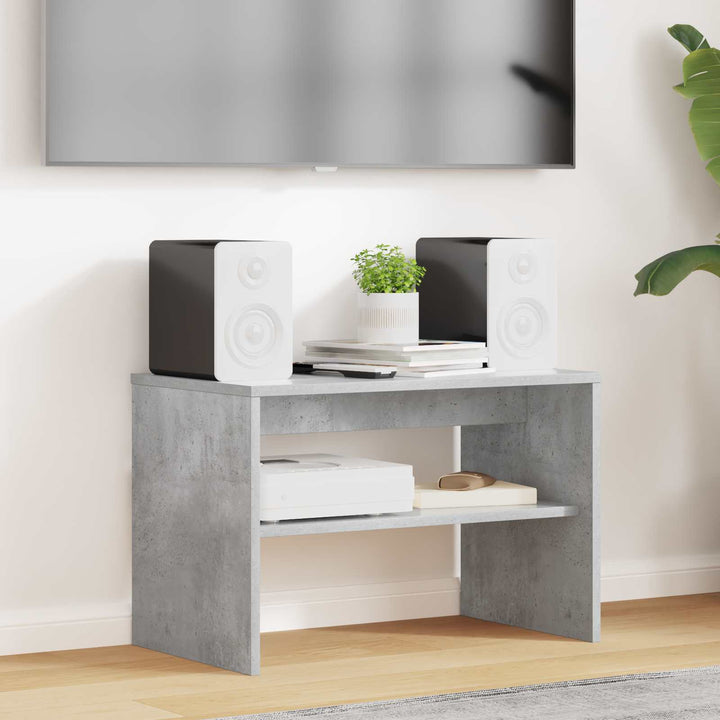 TV-skab Beton Grå 60 x 35 x 40 cm Konstrueret træ