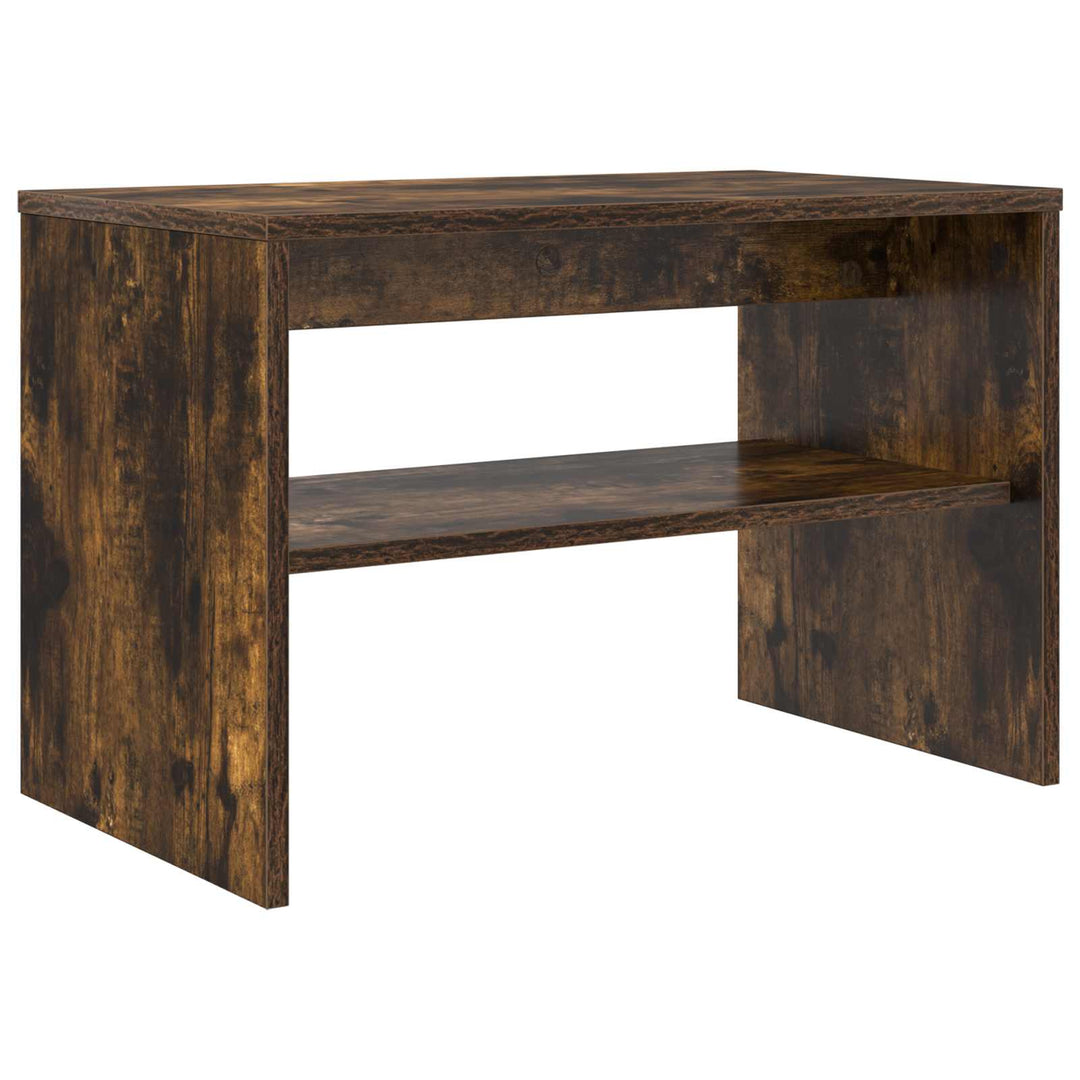 TV-skab 60 x 35 x 40 cm Røget eg Konstrueret træ