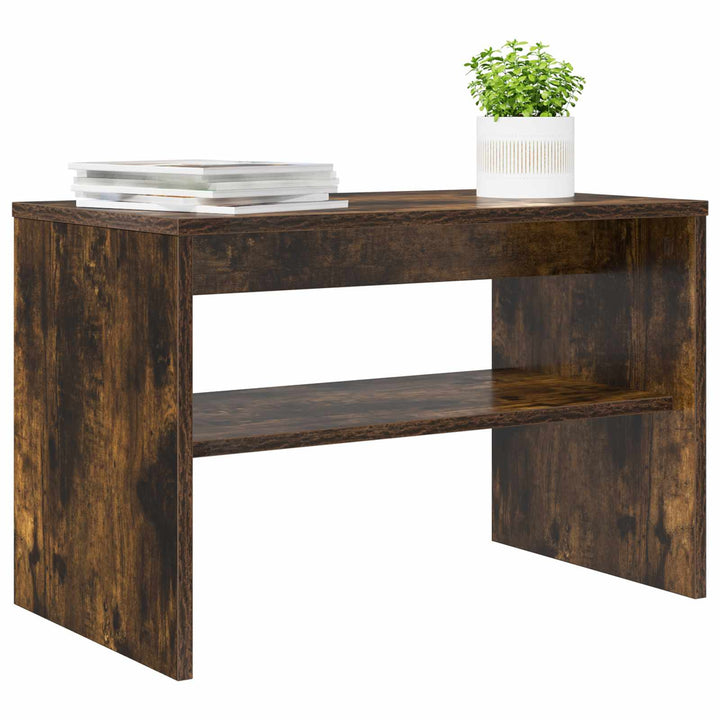 TV-skab 60 x 35 x 40 cm Røget eg Konstrueret træ