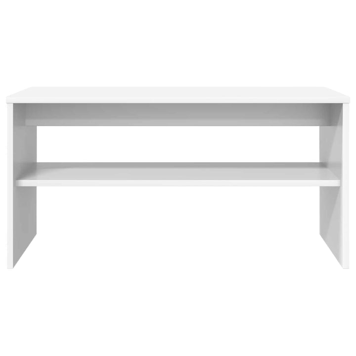 TV-skab 80 x 35 x 40 cm Hvid Konstrueret træ