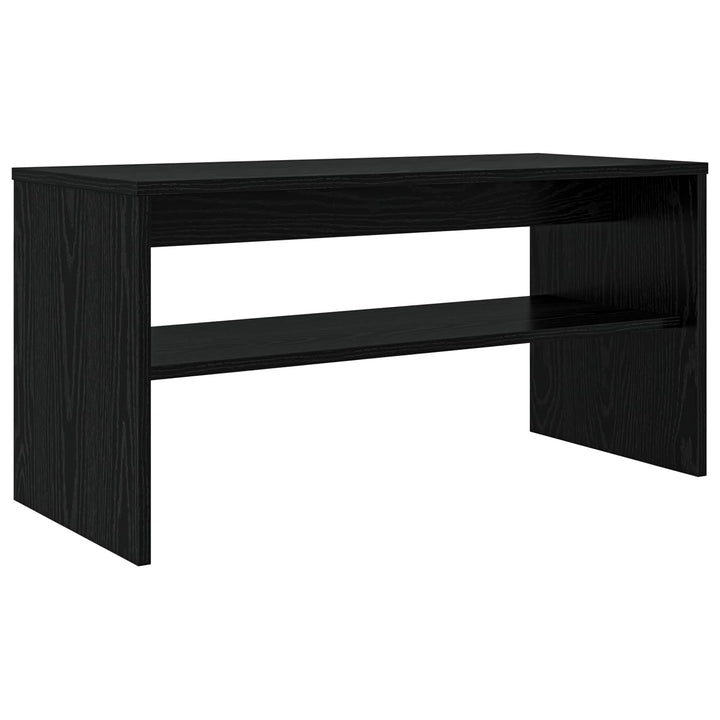 TV-skab Sort eg 80 x 35 x 40 cm Konstrueret træ
