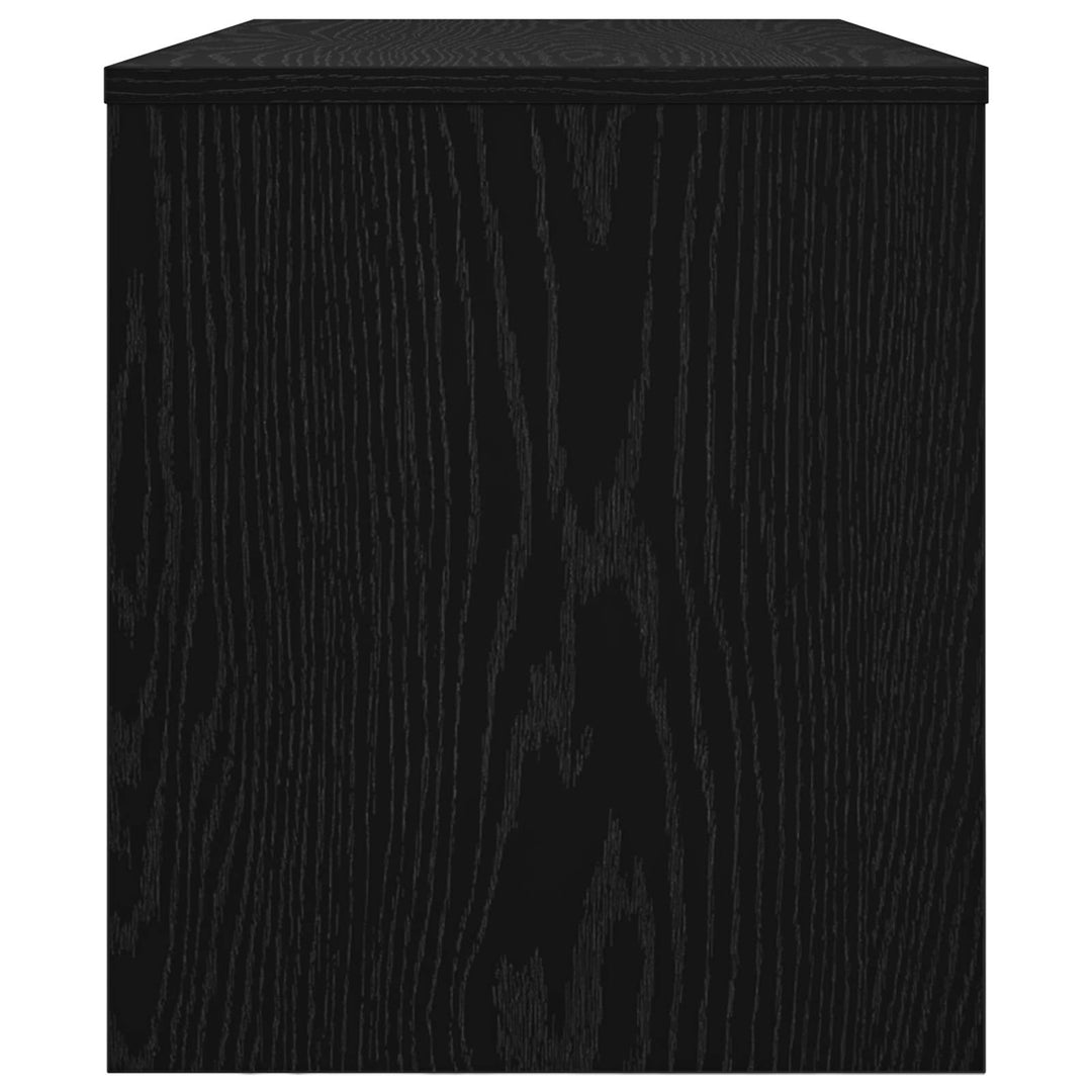 TV-skab Sort eg 80 x 35 x 40 cm Konstrueret træ