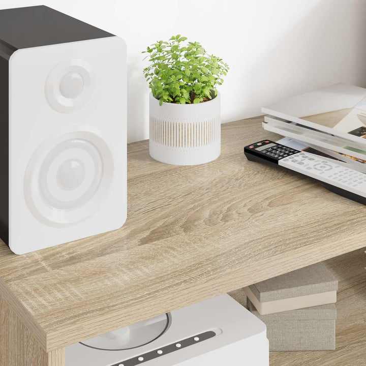 TV-skab Sonoma eg 80 x 35 x 40 cm Konstrueret træ