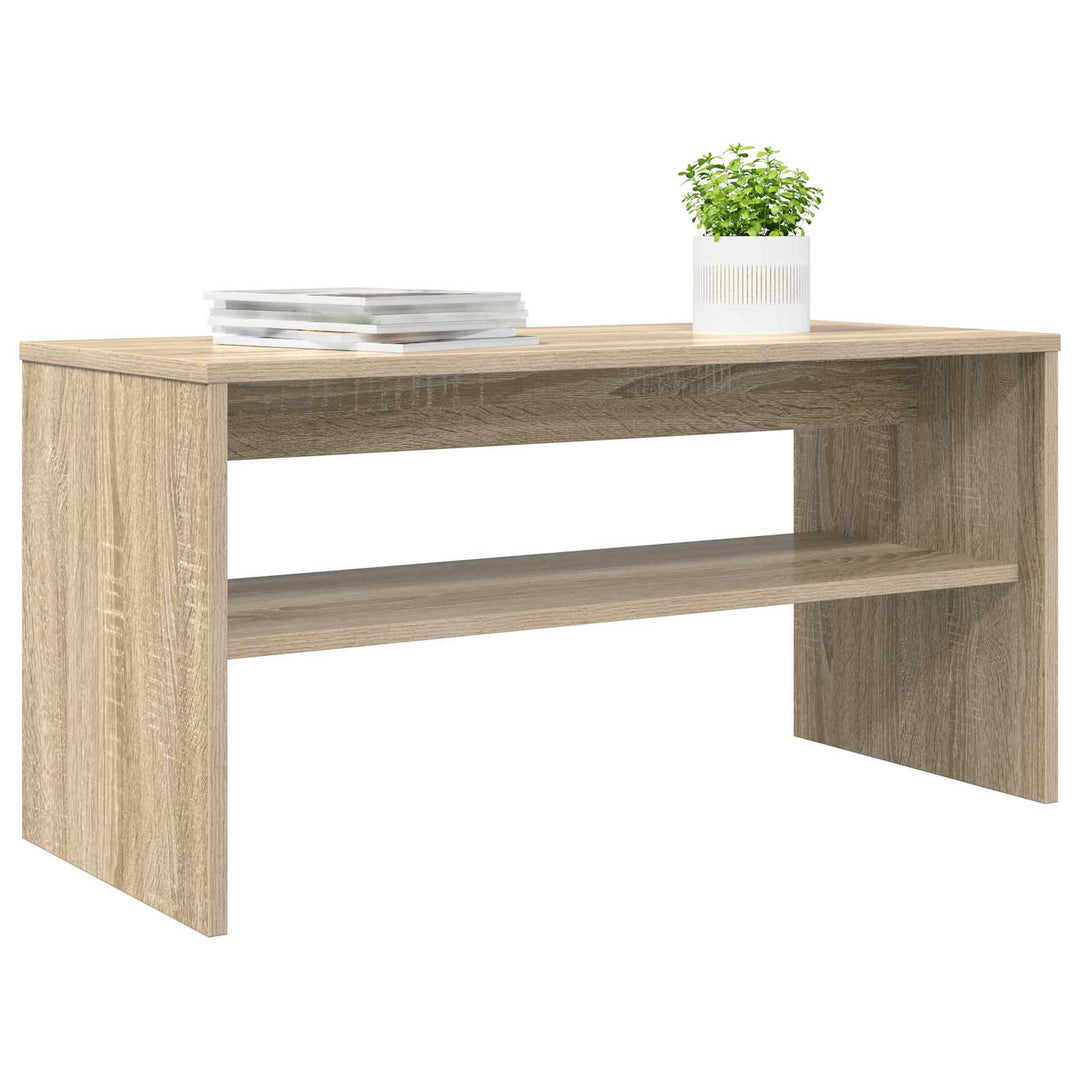 TV-skab Sonoma eg 80 x 35 x 40 cm Konstrueret træ